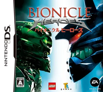 Bionicle Heroes (Japan) box cover front